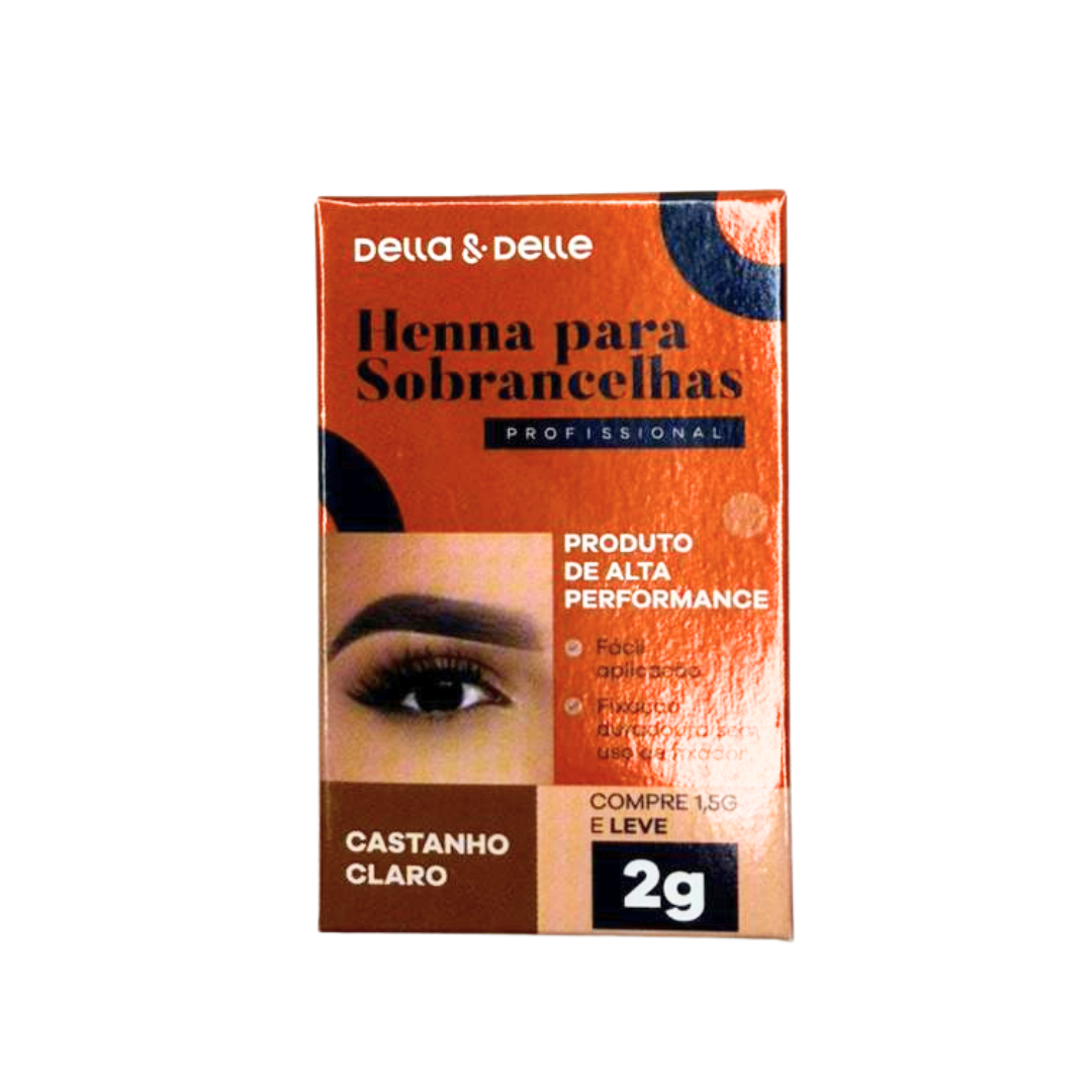 Henna para ceja Della y Della 2gr