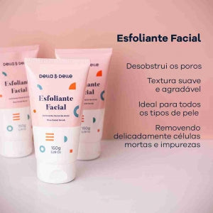 Exfoliante de Rostro y Cejas - DELLAYDELLE