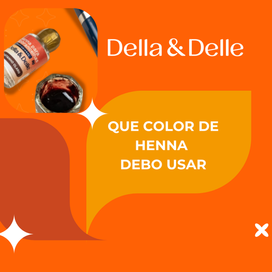 Como Selecciono el color de mi Henna?