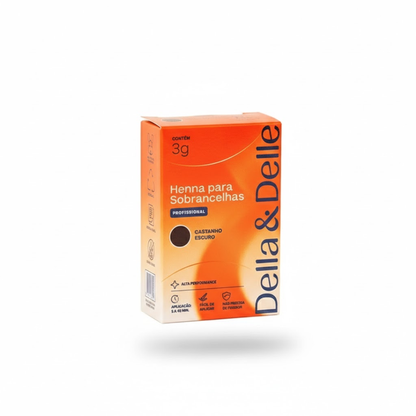 Henna para Cejas Della y Delle 3gr