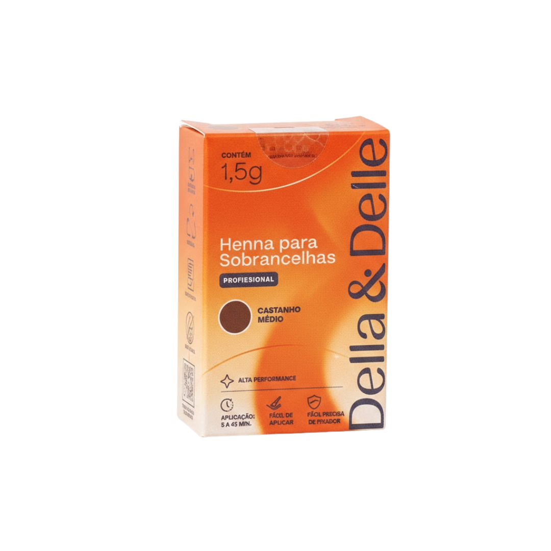 Henna para Cejas Della y Della 1,5 gr