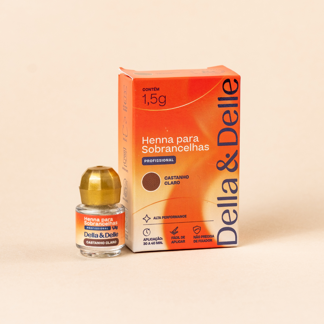 Henna para Cejas Della & Delle · 1,5 g