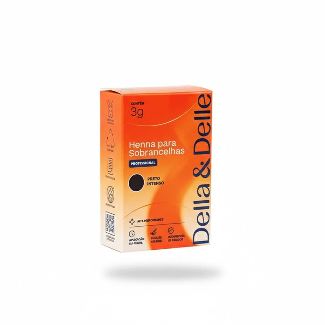 Henna para Cejas Della y Delle 3gr