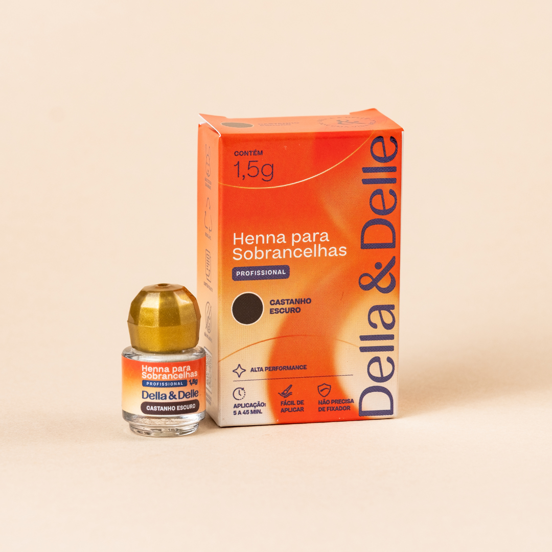Henna para Cejas Della & Delle · 1,5 g