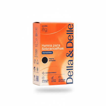 Henna para Cejas Della y Delle 8gr