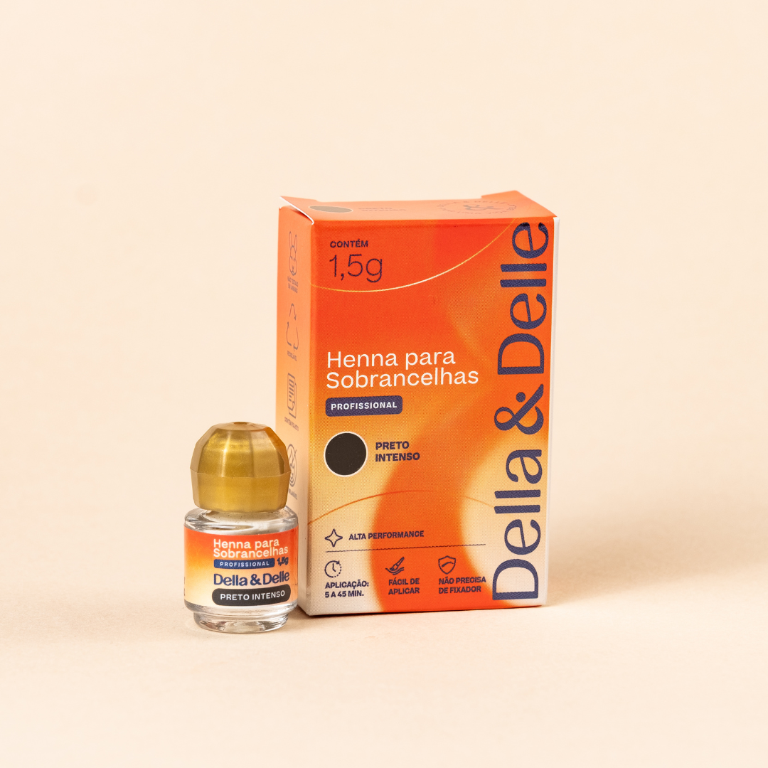 Henna para Cejas Della & Delle · 1,5 g
