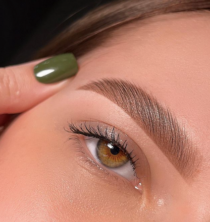 Paso 1 y 2 para Laminado de cejas DLUX PROFESSIONAL