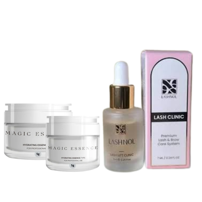 Kit Lifting Coreano Clione · Sistema Profesional de Lifting de Pestañas y Laminado de Cejas