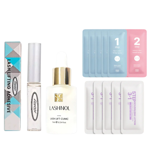 Kit Lifting de Pestañas y Laminado de Cejas Clione