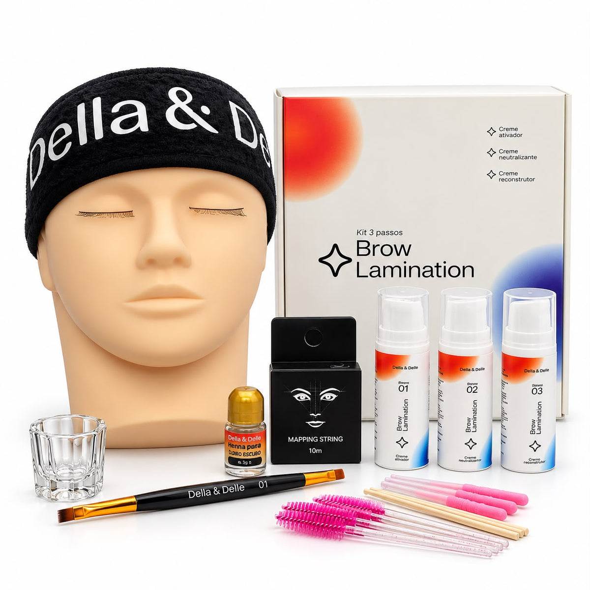 Curso con kit de Brow Lamination + Henna Della yDelle | Curso Presencial Incluido