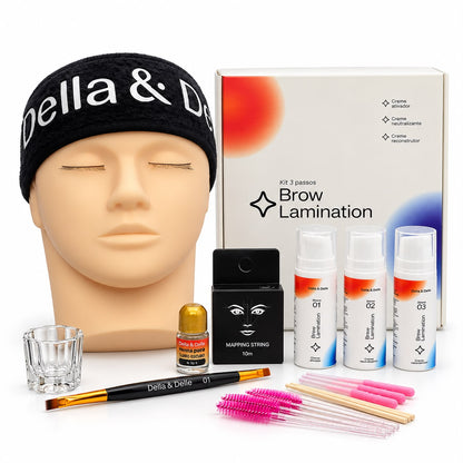 Curso con kit de Brow Lamination + Henna Della yDelle | Curso Presencial Incluido