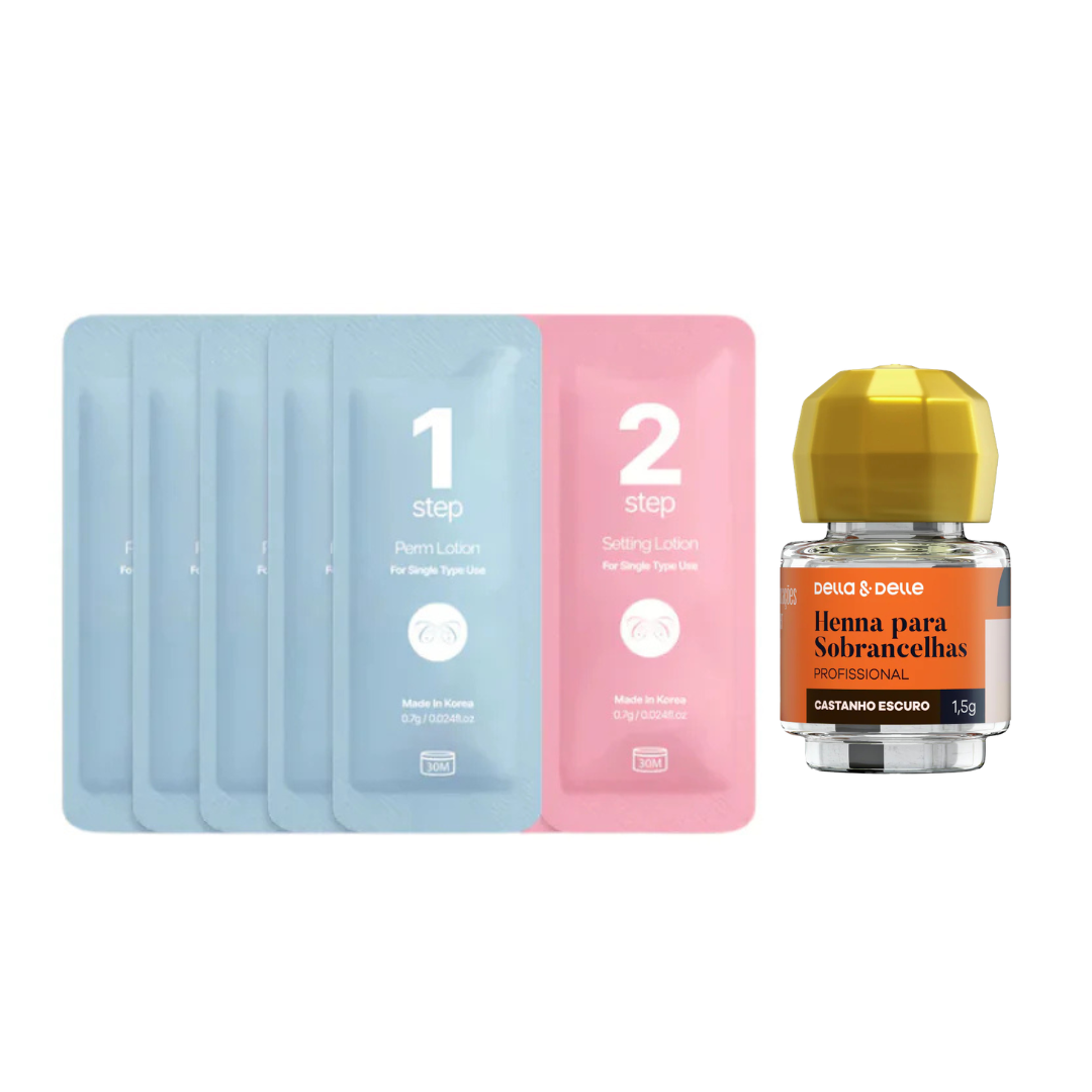Kit Dual: Laminado clione + Henna Della & Delle
