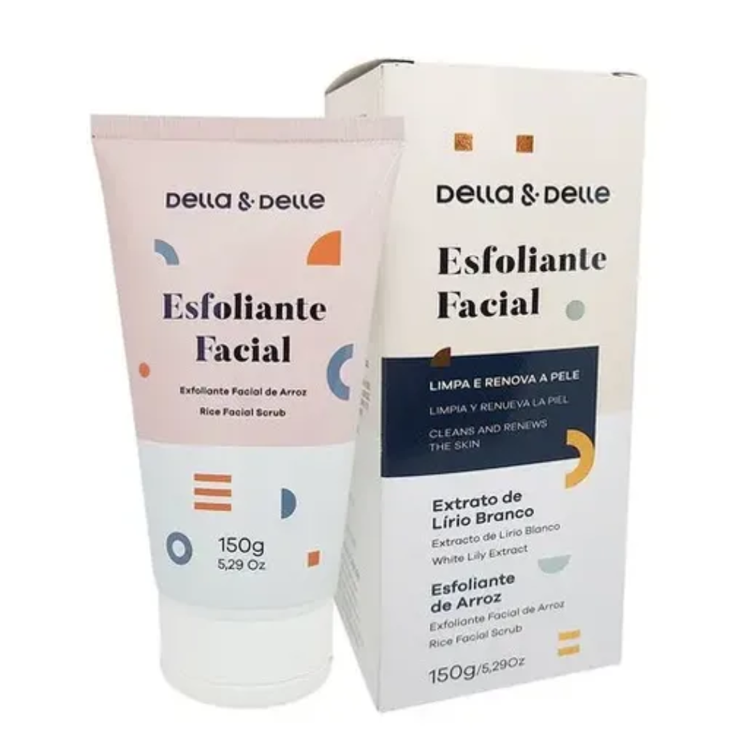 Kit Brow Glow: Exfoliante de Arroz + Henna 1.5g