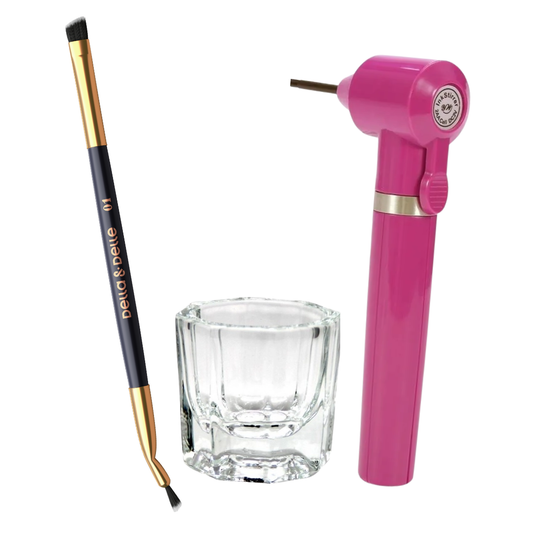 Kit Master de cejas : Mezclador, Vaso Godet y Pincel Pro