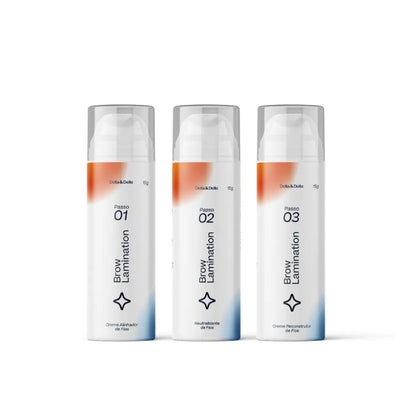 Kit Brow Lamination Della & Delle — Protocolo Profesional de 3 Pasos
